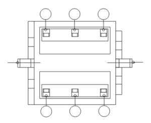 帶燈按鈕開關(guān)R2909結(jié)構(gòu)圖